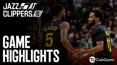 Utah Jazz vs LA Clippers Nov 21, 2022 Box Scores .